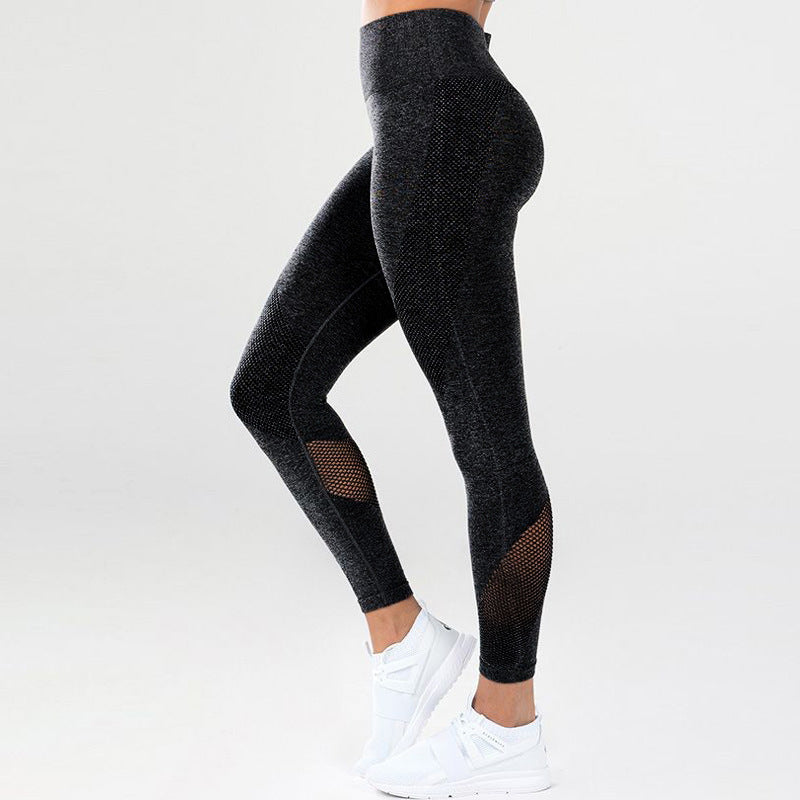 CRizzPower™ Seamless Mesh Panel Leggings
